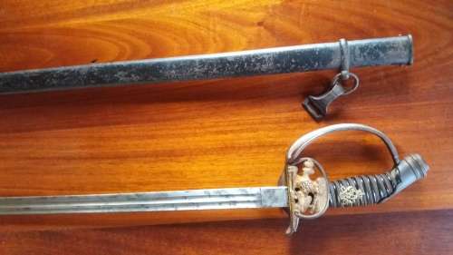 1898 Prussian Infantry Officer's Sword