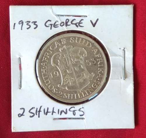 1933 George V 2 Shillings