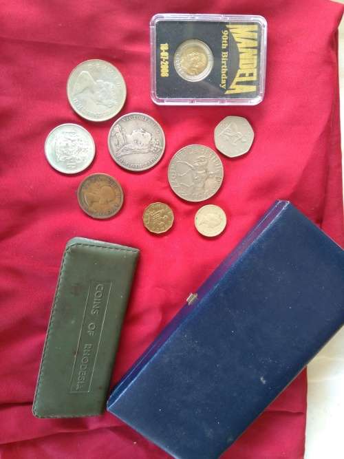 Lot of SA and other coins