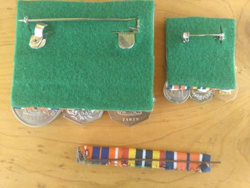 Pre 1994 SADF Medal group with minutures