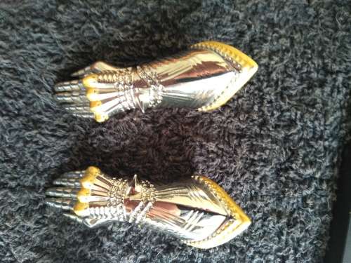 Brown Art Gothic Armour Figurine