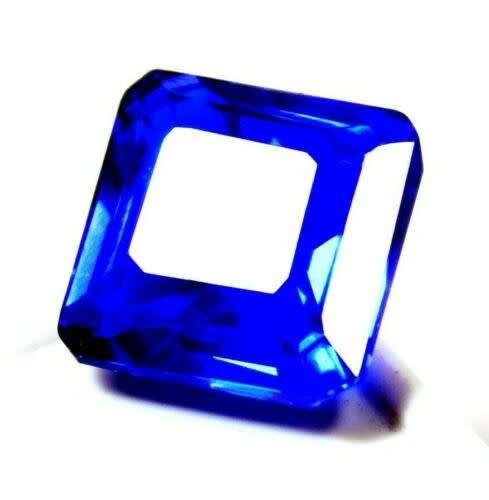 12.45ct Top Quality Ravishing Emerald Cut Natural Blue Sapphire