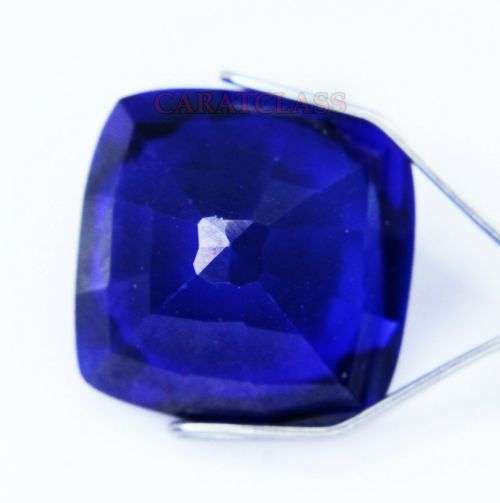 7-10ct 100% Natural Quality and Colour Cushion Cut Tanzanite Blue Nice Shape Certified