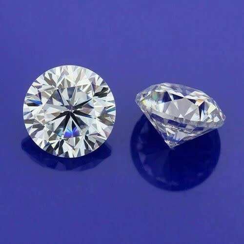 Natural Untreated 0.50 ct Round Cut, 4 mm White Diamond . Fantastic!!!! Certified