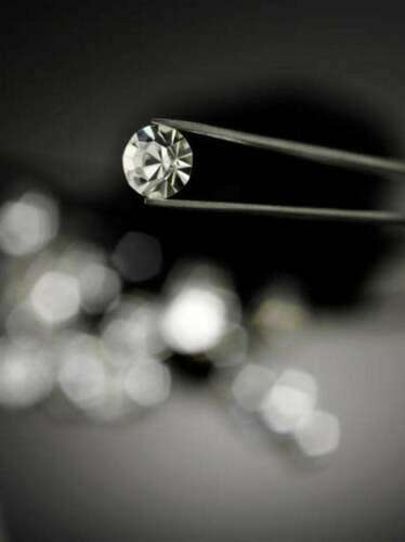 Natural Untreated 0.50 ct Round Cut, 4 mm White Diamond . Fantastic!!!! Certified