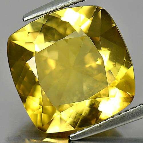 !!HUGE!! 7.53ct STUNNING NATURAL EMERALD CUT YELLOW BERYL