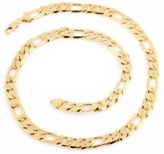 Fashion Jewelry Mens 600mm 30g 18k Yellow Gold Filled Necklace. Lovely