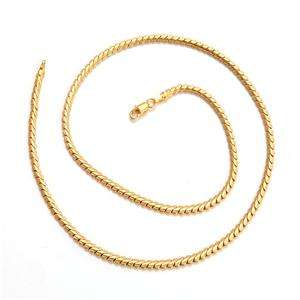 Fashion Jewelry Mens 500mm 14g 18k Yellow Gold Filled Necklace. Lovely