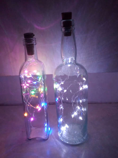 Bottle Stopper Mini Coloured Fairy Light String
