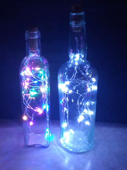 Bottle Stopper Mini Coloured Fairy Light String