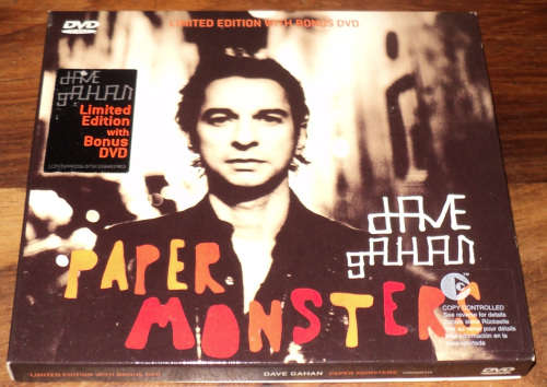 Dave Gahan (Depeche Mode) - Paper Monsters (Ltd Edn CD with bonus DVD)