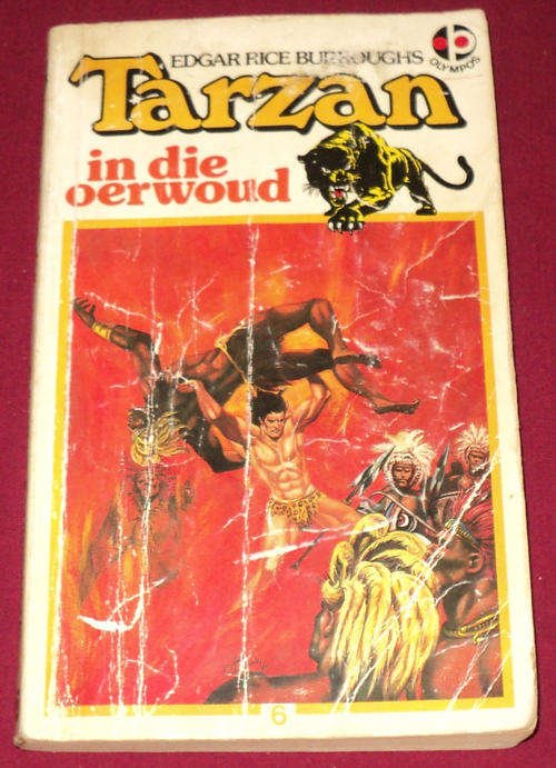 Tarzan in die oerwoud (nr. 6) deur Edgar Rice Burroughs (Olympos uitgewers)