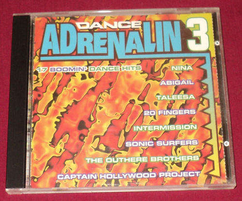 Dance Adrenalin 3 - Various Artists (CD) Abigail, Captain Hollywood Project