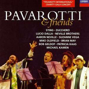 Pavarotti and Friends (CD album) Sting, Zucchero, Patricia Kaas, Mike Oldfield, Suzanne Vega