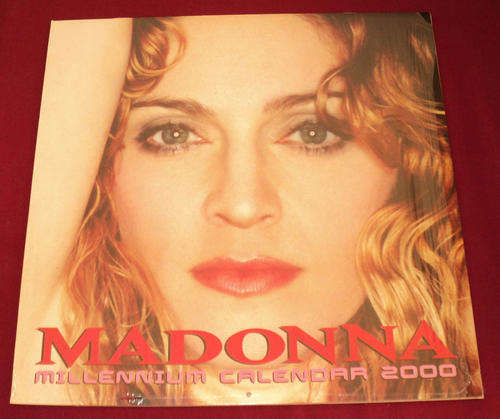 Madonna calendar from 2000 (Printed in USA)