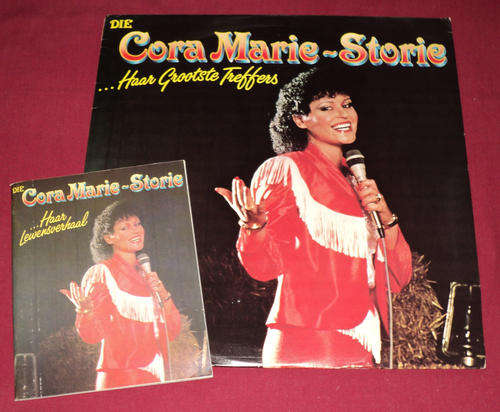 Cora Marie Storie - Haar Grootste Treffers (LP) + Haar Lewensverhaal boek (80 bladsye)