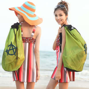 MALTA SPORTS-water proof Mesh beach bag swim bag