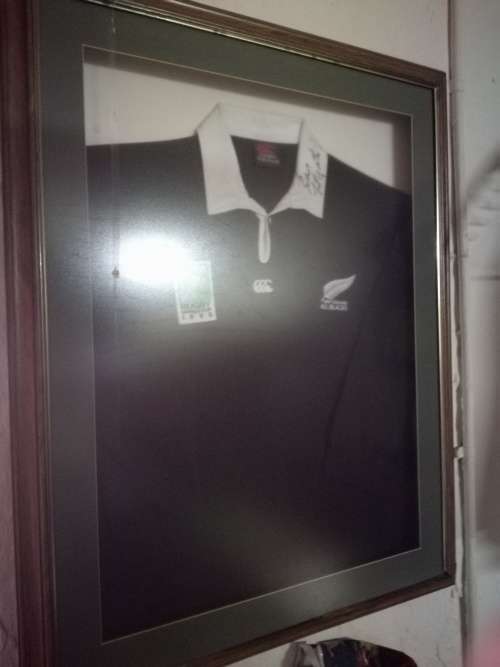 Shawn fitz patrick signed all blacks shirt