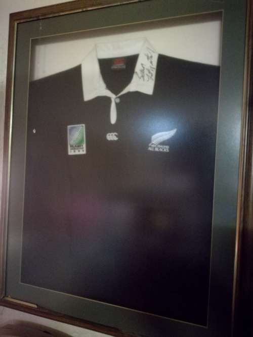 Shawn fitz patrick signed all blacks shirt