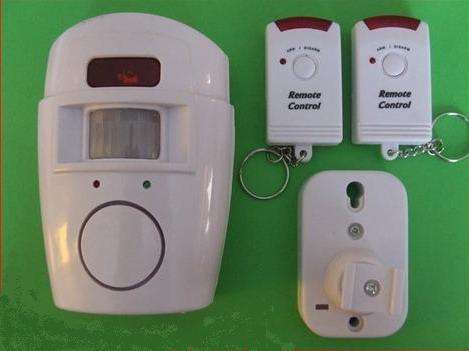 Infra red Sensor alarm with two remotes!!