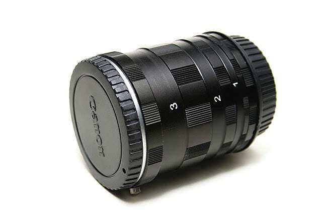 Macro Extension Tube for CANON EOS 450D 400D 500D 60D 1000D (fits all EF mounts)