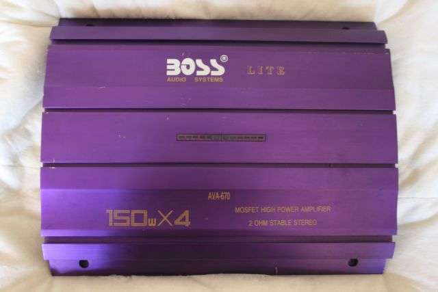 BOSS AVA670 - Mosfet High power Amplifier - From USA