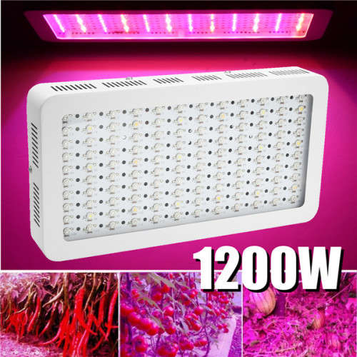 1200W Full Spectrum LED Grow Lights Panel Lamp for Hydroponic Plant Growing