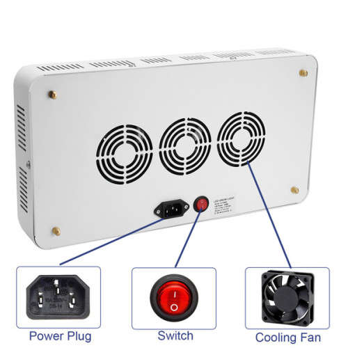 1200W Full Spectrum LED Grow Lights Panel Lamp for Hydroponic Plant Growing