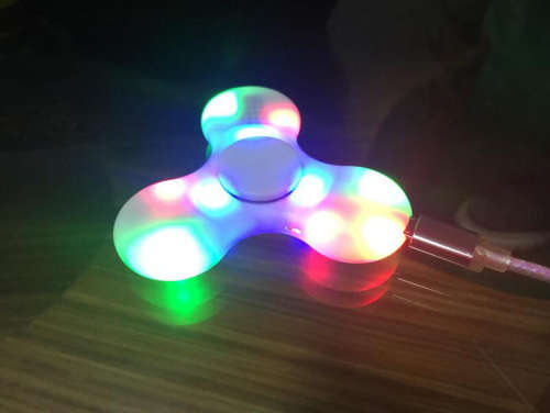 Fidget Spinner with Bluetooth Audio/LED Lighting - Local Stock