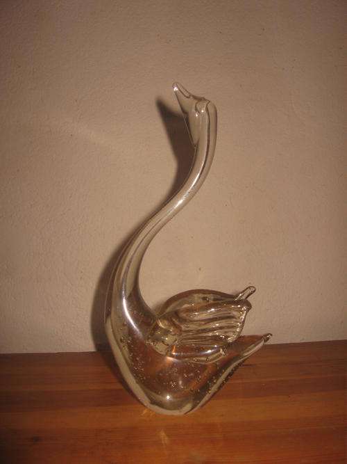 Beautiful Glass Swan
