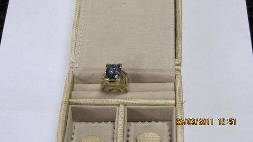 9ct Gold ring with Tanzaniet 7.31 ct its beautyful and a must have ring