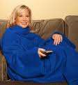 *** NEW ***  ROYAL BLUE CUDDLE BLANKET - FOLDS UP INTO A PILLOW!!!!