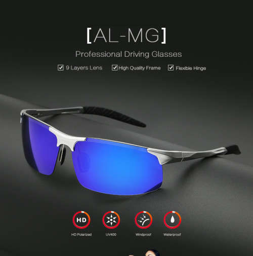 CLEARANCE SALE - Outsun - Aluminum Magnesium Polarized Sunglasses