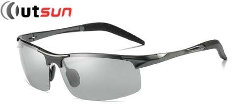 CLEARANCE SALE - Outsun - Polarized Photochromic Sunglasses Aluminum Magnesium Frame