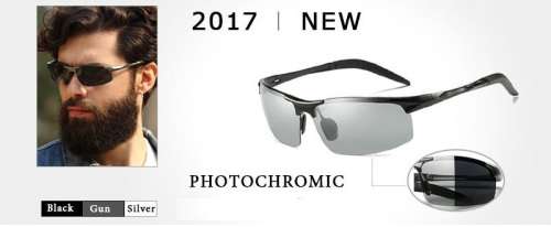 CLEARANCE SALE - Outsun - Polarized Photochromic Sunglasses Aluminum Magnesium Frame