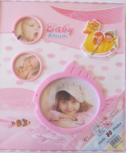 Stunning GIRL photo album.  Holds 80 photo's. Great gift idea