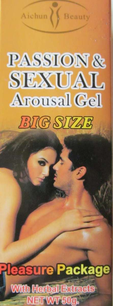 Passion & Sexual AROUSAL gel.  Rapidly awakens male sexual desire, boosts sexual potential, enhances