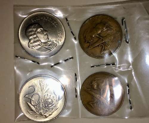 2 X 20C 2X 2C UNC [1 BID TAKES ALL]