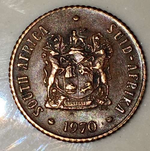 1970  1/2Cent  AFR