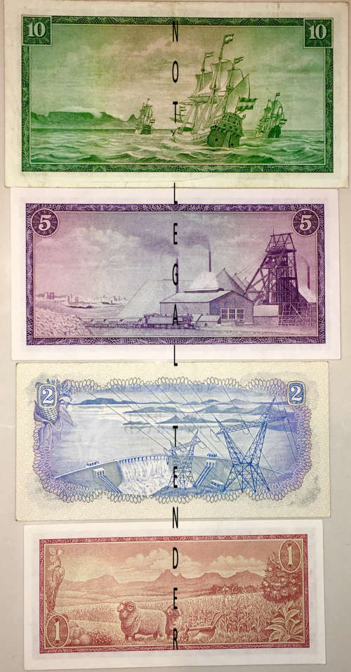 COMPLETE SET OF TW DE JONGH/ HIGH GRADE NOTES [1 BID TAKES ALL]