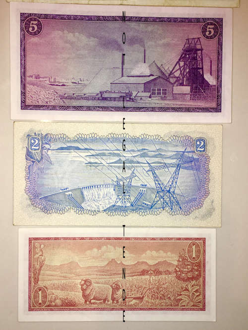 COMPLETE SET OF TW DE JONGH/ HIGH GRADE NOTES [1 BID TAKES ALL]