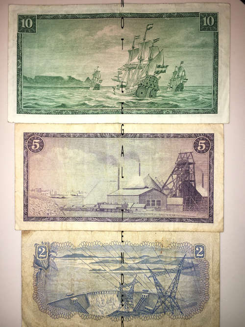 COMPLETE SET OF TW DE JONGH 1967-75 [1 BID TAKES ALL]