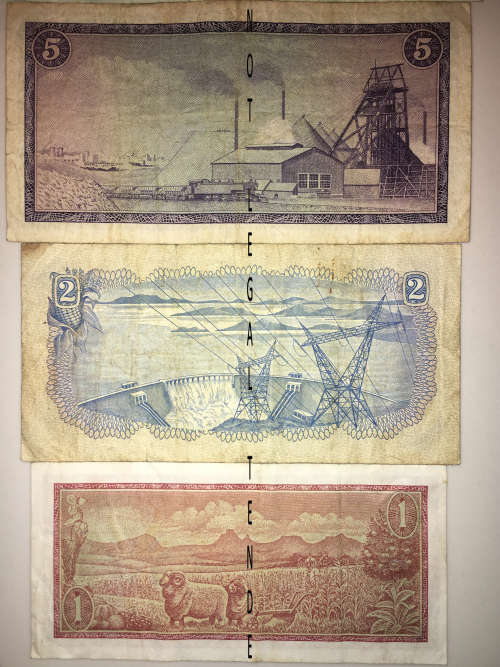 COMPLETE SET OF TW DE JONGH 1967-75 [1 BID TAKES ALL]