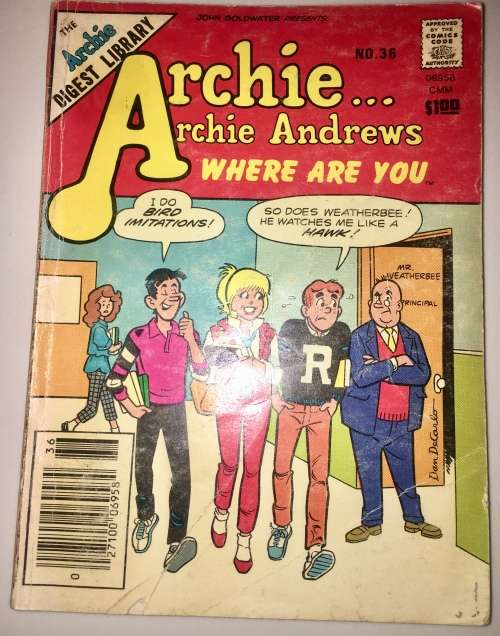 NO 36 ARCHIES (THE ARCHIE DIGEST LIBRARY)