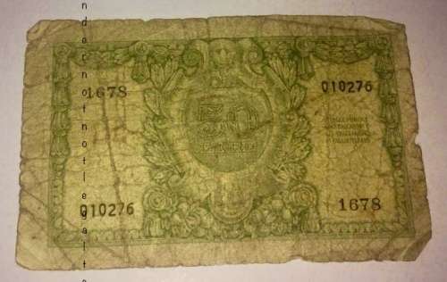 50 LIRE 1951 ITALY