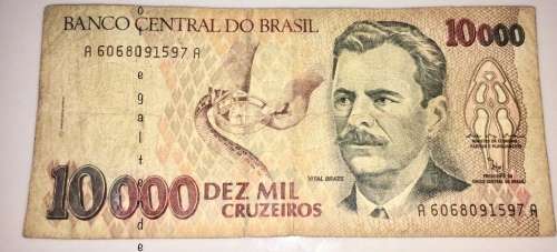 10000 CRUZEIROS 1992 BRASIL