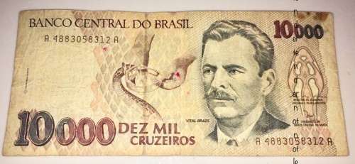 10000 CRUZEIROS 1992 BRASIL