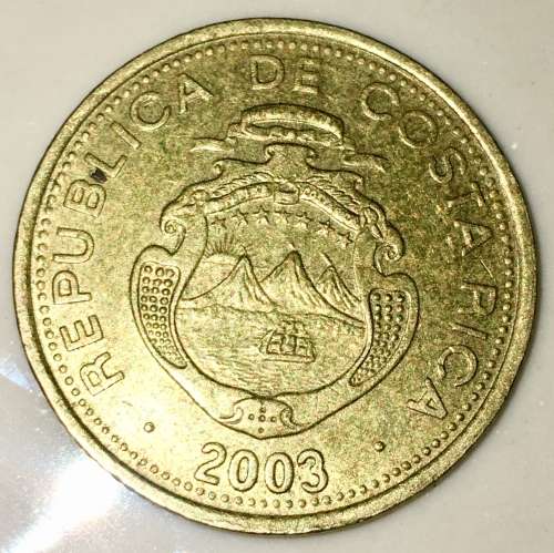 COSTA RICA 25 COLONES  2003