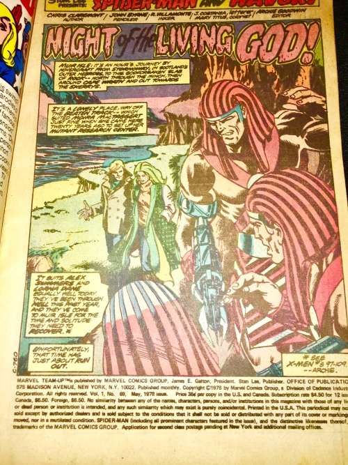 SPIDERMAN AND HAVOK  NO 69  1978 (MARVEL )F