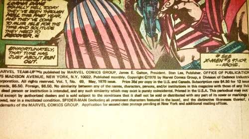 SPIDERMAN AND HAVOK  NO 69  1978 (MARVEL )F